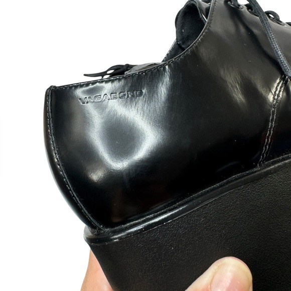 Vagabond Black Platform Shoes - Picture 4 of 16